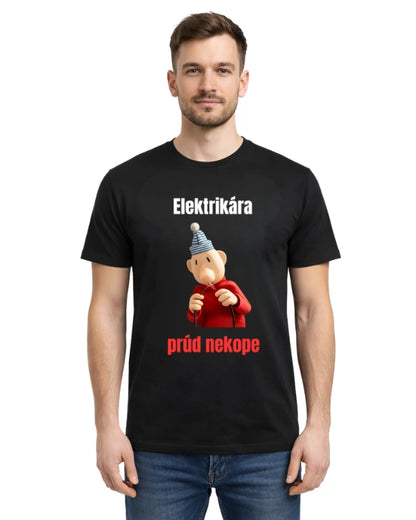 Tričká - Elektrikára prúd nekope